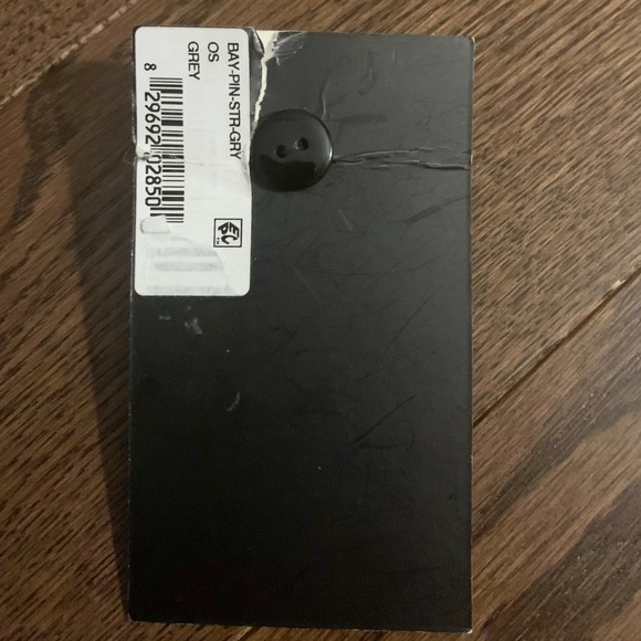 (5 for $15) BNIP 1670 Dark Grey Mens Lapel Pin - Picture 2 of 2